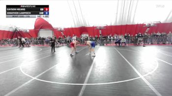 175 lbs Cons. Round 2 - Cayson Helwig, RT Elite Wrestling vs Jonathon Lamprich, La Crosse Area Wrestlers