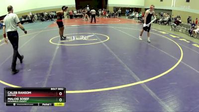 190B Semifinal - Malosi Sosef, McDonald County vs Caleb Ransom, Red Oak