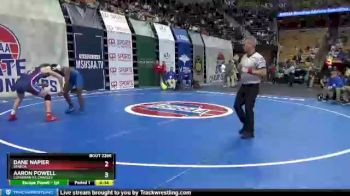 182 lbs Cons. Round 2 - Dane Napier, Seneca vs Aaron Powell, Lutheran St. Charles