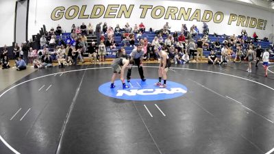 114-119 lbs Round 1 - Ganon Roberts, Gold Schopp vs Hayden Hetzel, Grove City