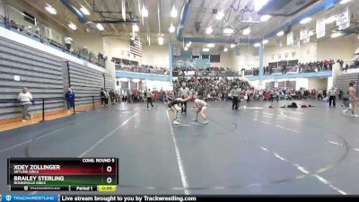 107G Cons. Round 5 - Xoey Zollinger, Skyline Girls vs Brailey Sterling, Bonneville Girls