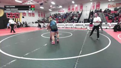 235 lbs Semifinal - Anna Bozanic, Liberty (Winchester) vs Gia Coons, Orange Vista