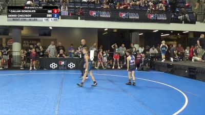 56 lbs Semis - Callan Gonzales, Champions Wrestling Club vs Demid Cheltsov, Savage House Wrestling Club