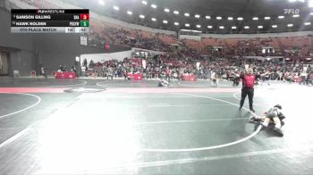 69 lbs 5th Place Match - Hawk Nolden, Pardeeville Boys Club Youth Wrestling vs Samson Gilling, Shawano