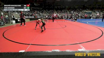 43 lbs Consi Of 8 #2 - Braxton Shackelford, Prime Wrestling vs Jude DeWeerd, Westshore Wrestling Club