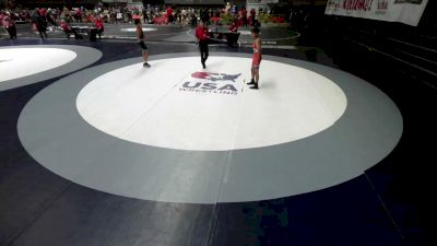 96 lbs Cons. Rd Of 16 - Raul Lopez, Madera Wrestling Club vs Jaxson Sanchez, Delta Wrestling Club