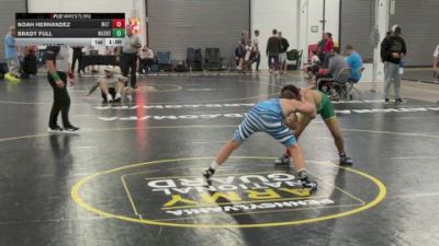 141 lbs Rr Rnd 5 - Noah Hernandez, Mat Warriors Black - BHSE vs Brady Full, Mat Assassins Gold - BHSE