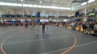 120 lbs Cons. Round 3 - Claire Ashby, Unattached vs Eowyn Reeves, Unattached