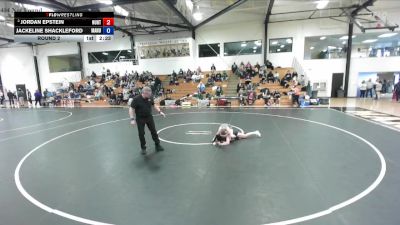 103 lbs Round 2 - Jordan Epstein, Huntingdon vs Jackeline Shackleford, Manchester