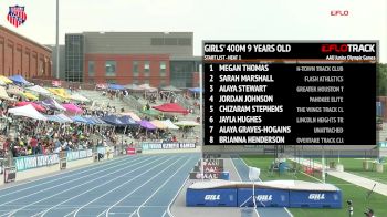 Girls' 400m, Final - Age 9