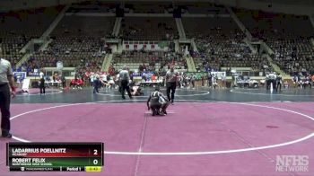 6A 106 lbs Cons. Round 2 - Ladarrius Poellnitz, Mcadory vs Robert Felix, Northridge High School