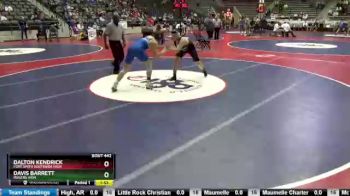 6 lbs Cons. Round 1 - Dalton Kendrick, Fort Smith Southside High vs Davis Barrett, Rogers High