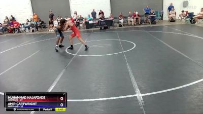 136 lbs 2nd Wrestleback (8 Team) - Muhammad Najafzade, Arkansas vs Amir Cartwright, Maryland