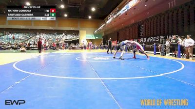 175 lbs Final - Nathan Cordova, Tulare Titans Wrestling Club vs Santiago Cabrera, Slam Academy