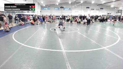 J-140 lbs Consi Of 8 #2 - Chase Kuzma, PA vs Colman Shannon, PA
