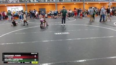 75 lbs Cons. Round 3 - Holden Carpenter, Legacy Elite Wrestling vs Nathaniel Yoder, Panther Club