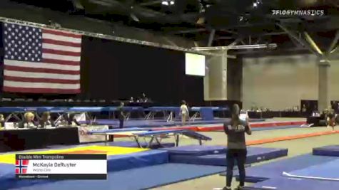 McKayla DeRuyter - Double Mini Trampoline, World Elite - 2021 USA Gymnastics Championships