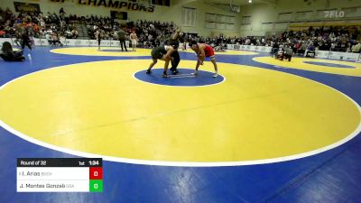 153 lbs Round Of 32 - Ivan Arias, Buchanan vs Jonathan Montes Gonzales, Grandview (CO)