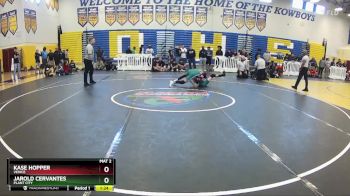 120 lbs Semifinal - Jarold Cervantes, Plant City vs Kase Hopper, Venice