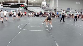 76 lbs Round 4 (6 Team) - Oakley Leese, Upstate Uprising vs Liam Carrol, EsteBuilt WC