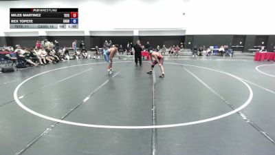 175 lbs Miles Martinez, Team Texas vs Rex Topete, California Gold