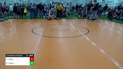 E-160 Mats 13-16 8:00am lbs Round Of 32 - Cannon Long, VA vs Shayden Fogle, OH