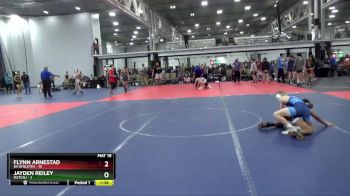88 lbs Round 2 (4 Team) - Jayden Reiley, M2TCNJ vs Flynn Arnestad, 84 Athletes
