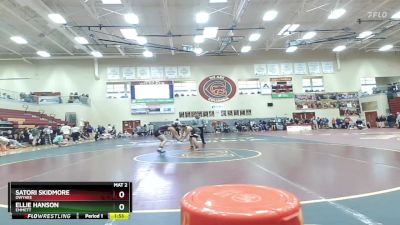 126 lbs Champ. Round 2 - Ellie Hanson, Emmett vs Satori Skidmore, Owyhee