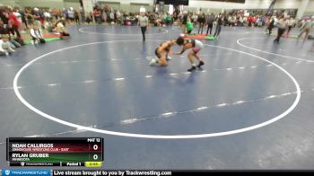 113 lbs Cons. Round 3 - Noah Callirgos, Grindhouse Wrestling Club - East vs Rylan Gruber, Minnesota