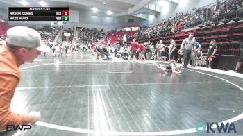 35 lbs Consolation - Kason Combs, Buck Pride Wrestling vs Haze Hurd, Pawhuska Elks Takedown