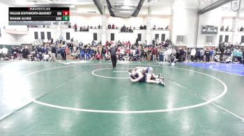 120 lbs Round Of 32 - William Southworth-Mahoney, Quincy/North Quincy vs Shane Alves, Sandwich