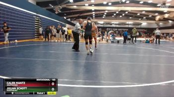 165 lbs Cons. Round 3 - Julian Schott, Marymount vs Caleb Mantz, Unattached