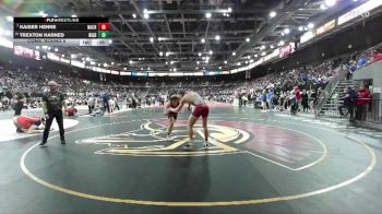 165 lbs Cons. Round 5 - Kaiser Henne, Nampa Christian vs Trexton Harned, Rigby