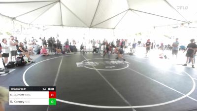 150 lbs Consi Of 8 #1 - Shamar Burnett, SoCal Grappling vs Brock Kenney, Reign WC