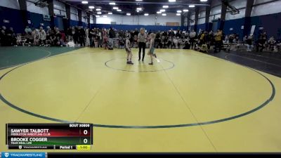 50+ Semifinal - Brooke Cogger, Team Real Life vs Sawyer Talbott, Middleton Wrestling Club