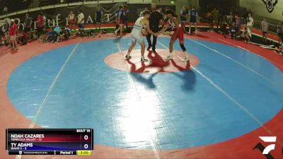 138 lbs Quarters & Wb (16 Team) - Noah Cazares, Temecula Valley vs Ty Adams, Idaho 2