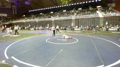 58 lbs Consi Of 8 #2 - Kelton Evans, Eastside United vs Cameron Sawyer, Southwest Wolverines