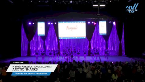 Premier Athletics - Knoxville West - Arctic Sharks [2025 L1 Tiny - Novice - Restrictions Day 1] 2025 The American Royale Sevierville Nationals