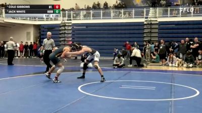160 lbs Final - Cole Gibbons, Mt. Lebanon vs Jack White, Norwin
