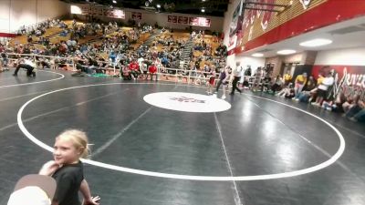 85A 3rd Place Match - Joel Hill, Wind River Middle School vs Elijah Reynolds, Dean Morgan
