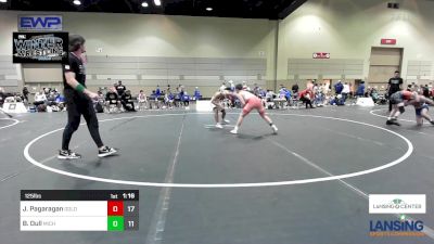 125 lbs Rr Rnd 5 - Jahryzen Pagaragan, Gold Rush Wrestling vs Brennan Dull, Michigan Premier WC - (B)