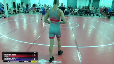 165 lbs Round 1 (16 Team) - Hunter Bell, Idaho vs Destan Skelly, Minnesota Blue