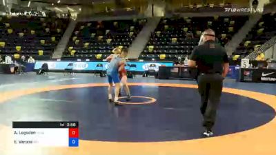 60 kg Consolation - Alex Logsdon, Cougar Wrestling Club vs Elijah Varona, Viking Wrestling Club (IA)