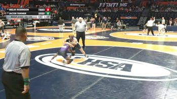 2A 138 lbs Cons. Round 1 - Melik Robinson, Calumet City (Thornton Fractional North) vs Jacob Turner, Cary (C.-Grove)