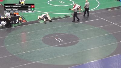 172 lbs Consi Of 32 #2 - Wesley Shippert, State College vs Clark Findlay, Cranberry