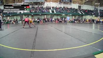 174 lbs Champ. Round 1 - Josh Lange, Davidson vs Braxton Quaintance, Kent State