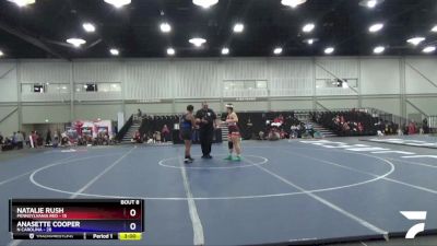 180 lbs Round 3 (6 Team) - Natalie Rush, Pennsylvania Red vs Anasette Cooper, N Carolina