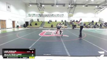 123 lbs Round 2 - Delilah Felix-Lopez, East Los Angles College vs Jade Morales, Santa Ana College