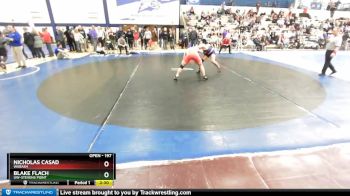 197 lbs Cons. Round 2 - Blake Flach, UW-Stevens Point vs Nicholas Casad, Wabash