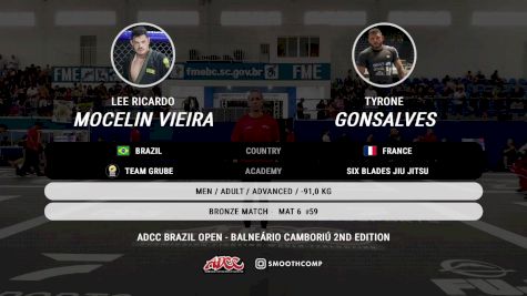 MATEO BUENO vs Victor Manuel De Souza Cunha 2024 ADCC Balneario Open